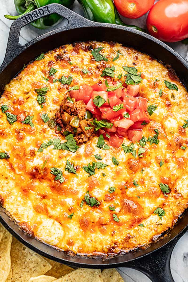 One Skillet Queso Fundido with Chorizo - 5