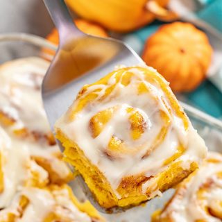 Pumpkin Cinnamon Rolls