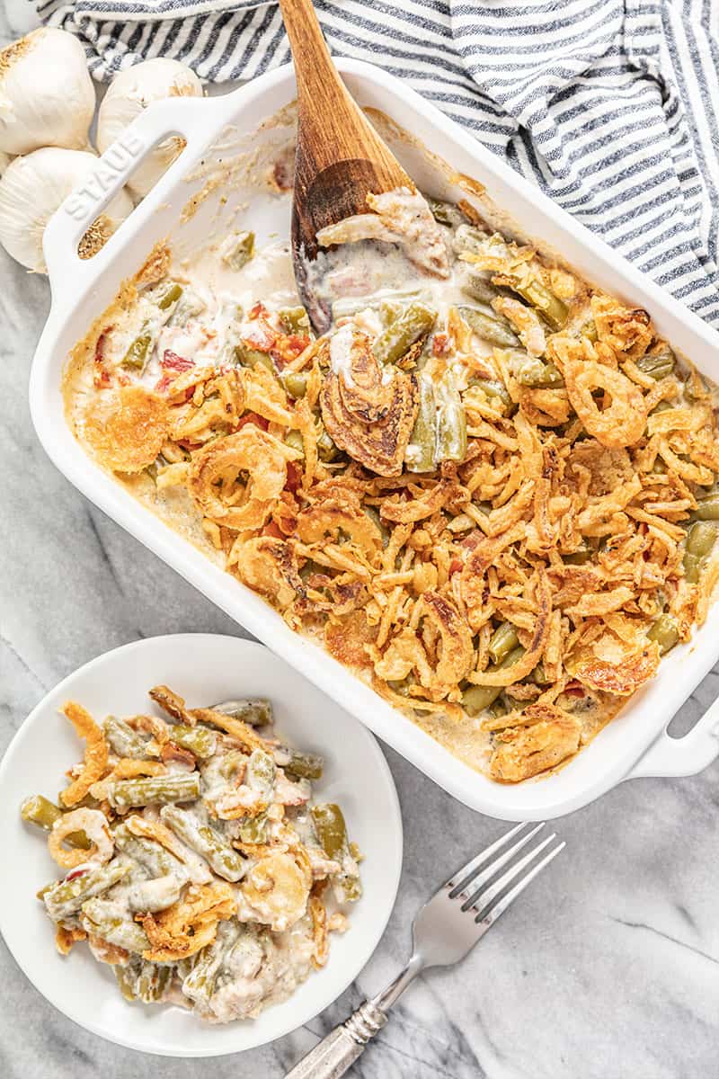 Easy Green Bean Casserole  No Cream of Mushroom   - 63