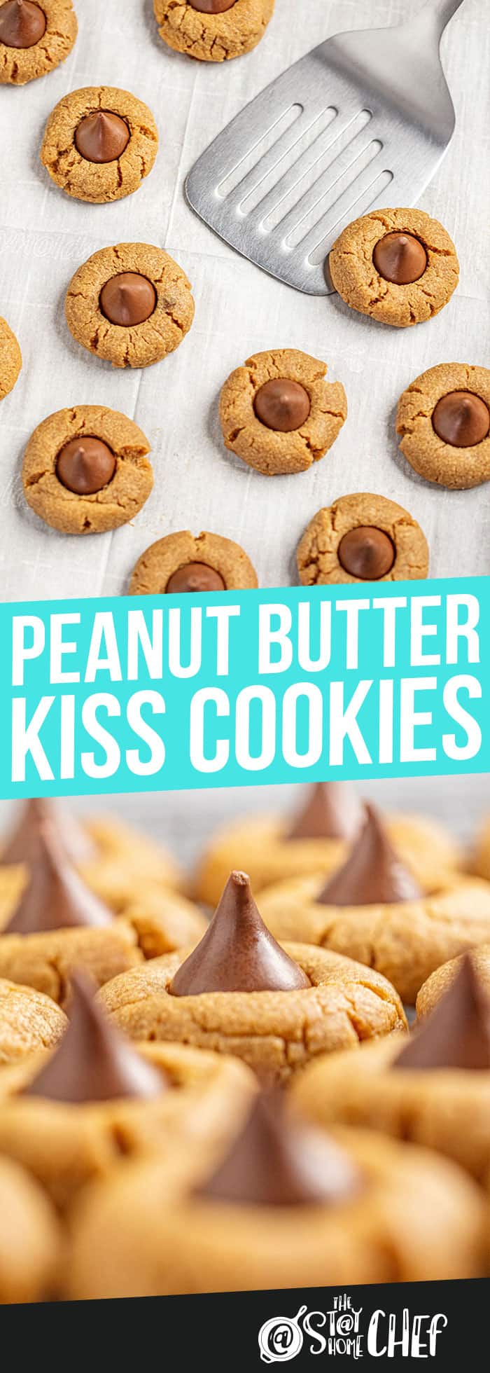 Peanut Butter Cookies With A Kiss