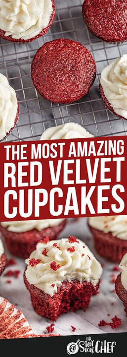 Most Amazing Red Velvet Cupcakes