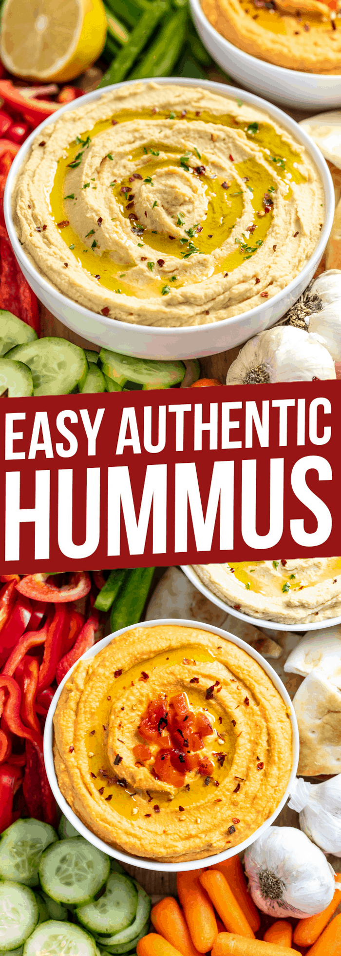 Easy Authentic Hummus