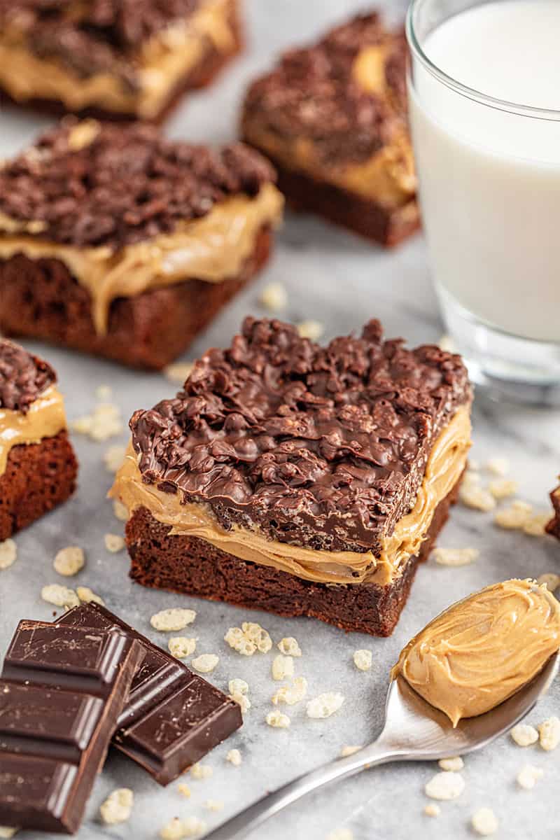 Peanut Butter Crunch Brownies - 95