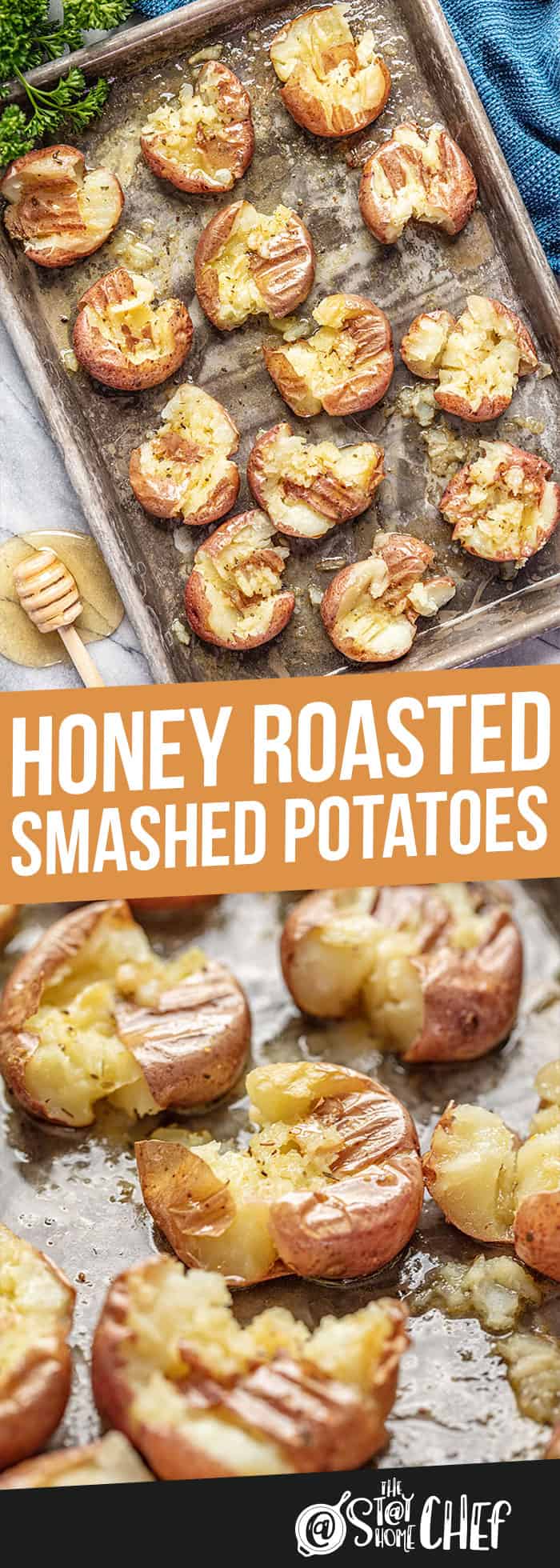 Honey Roasted Smashed Potatoes - 40