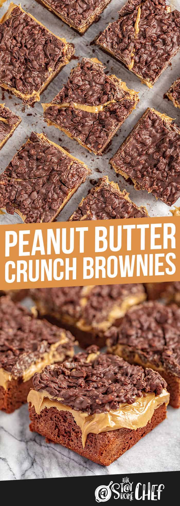 Peanut Butter Crunch Brownies - 28