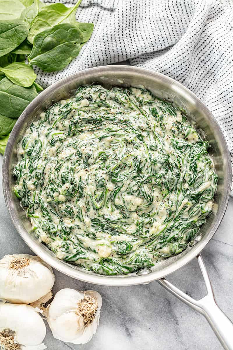 Classic Creamed Spinach - 94