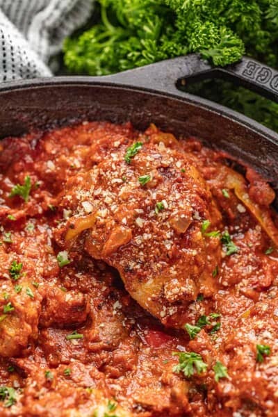 Mom's Chicken Cacciatore