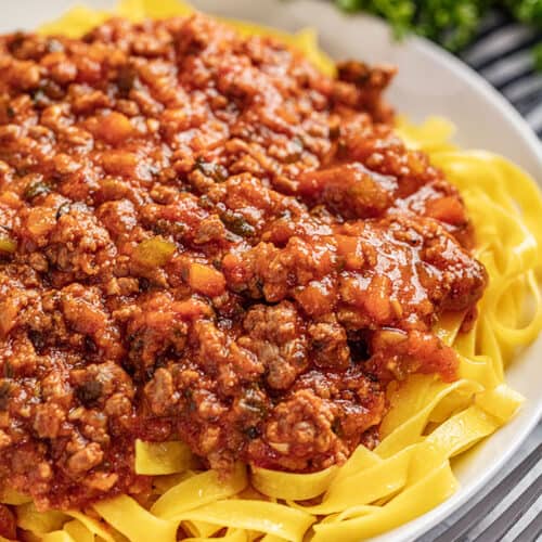 Recipe traditional spaghetti bolognese Traditional Spaghetti