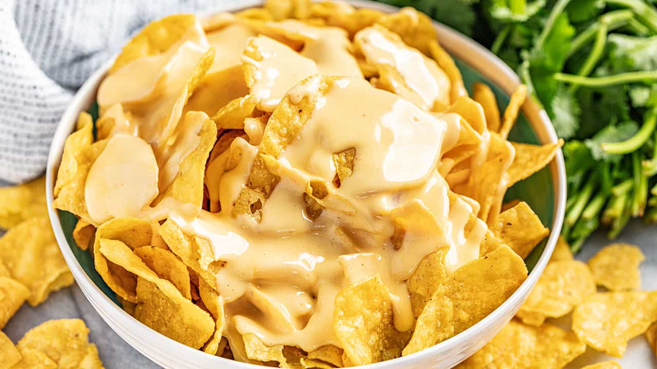 HOMEMADE NACHO CHEESE SAUCE The Stay At Home Chef