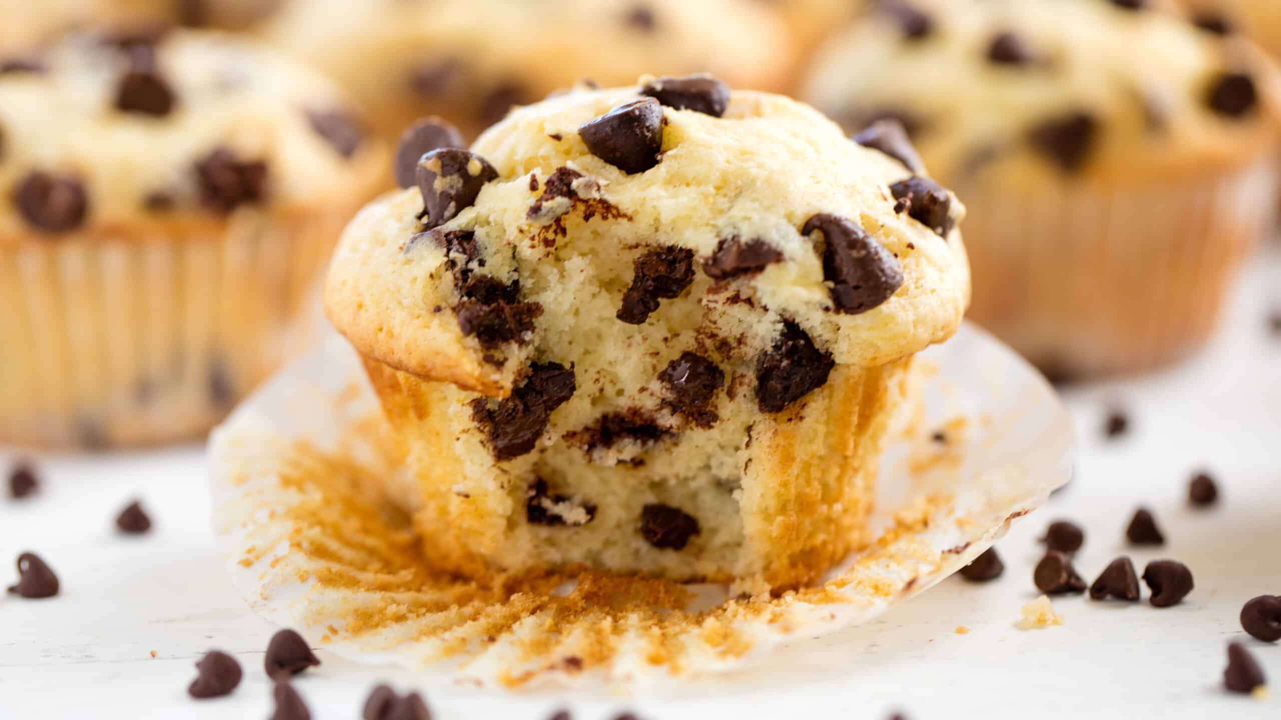 Mom's Easy Chocolate Chip Muffins