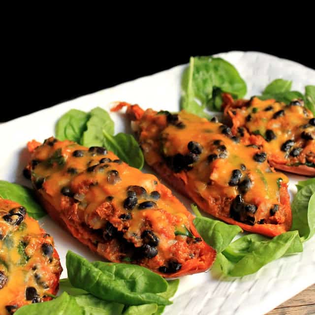 mexican twice baked sweet potatoes - 84