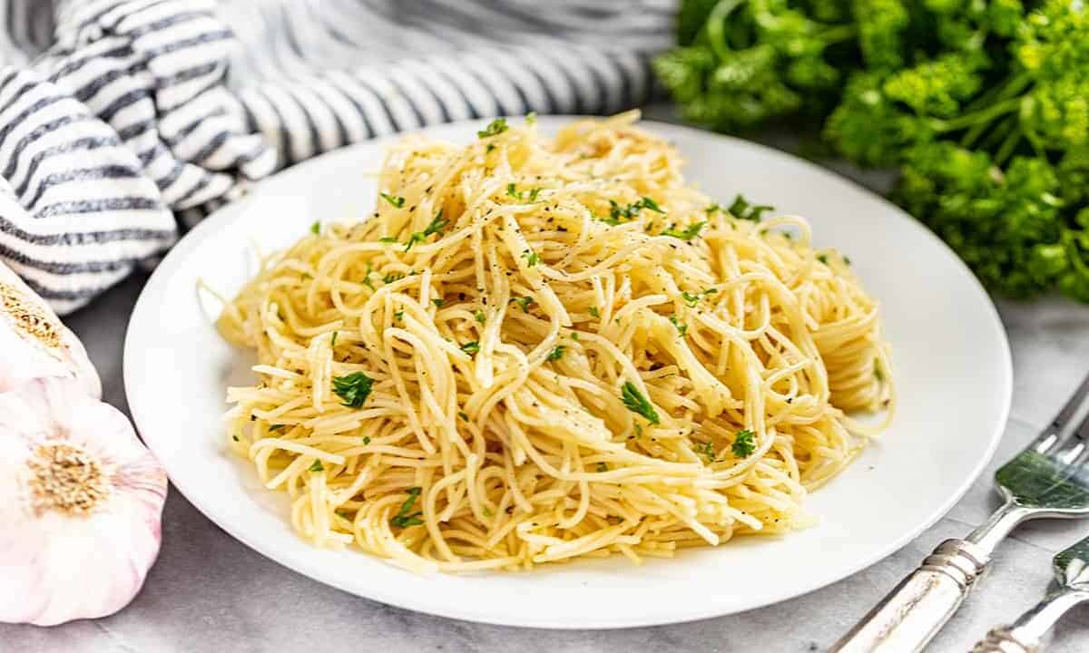 Angel Hair Pasta In Garlic Sauce Recipe 