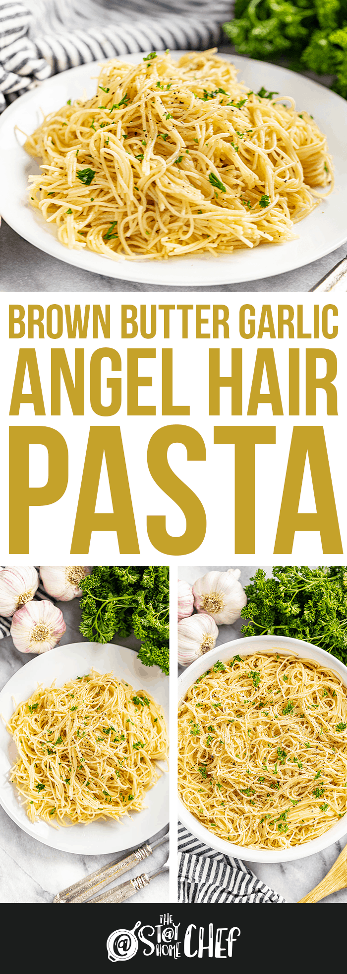 Brown Butter Garlic Angel Hair Pasta
