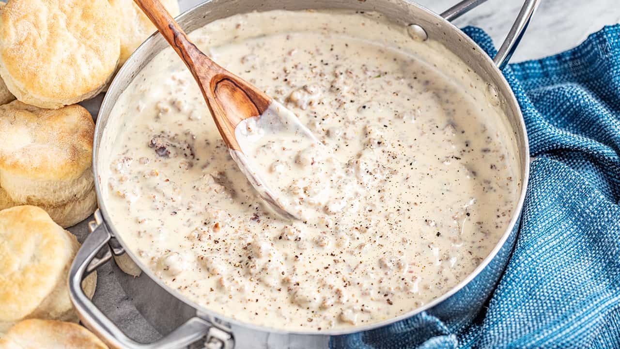 Simple Sausage Gravy