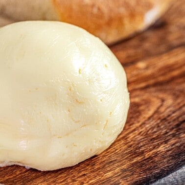 homemade butter ball