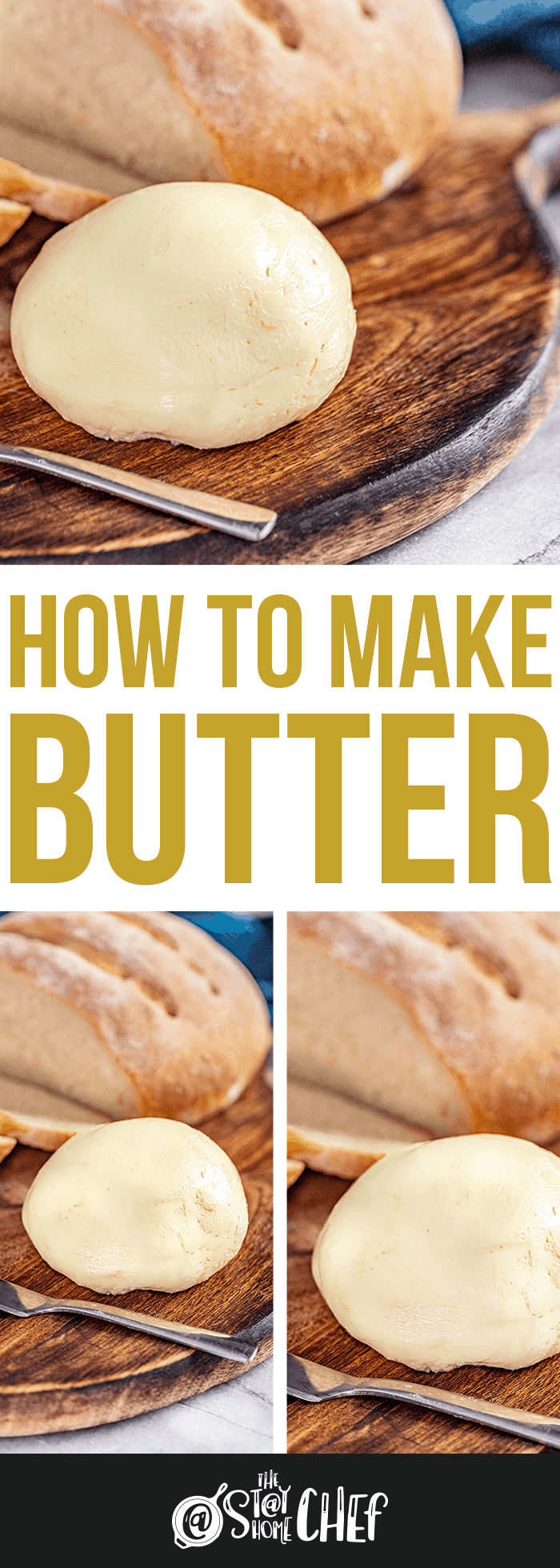 How to Make Homemade Butter (Mason Jar or Mixer)