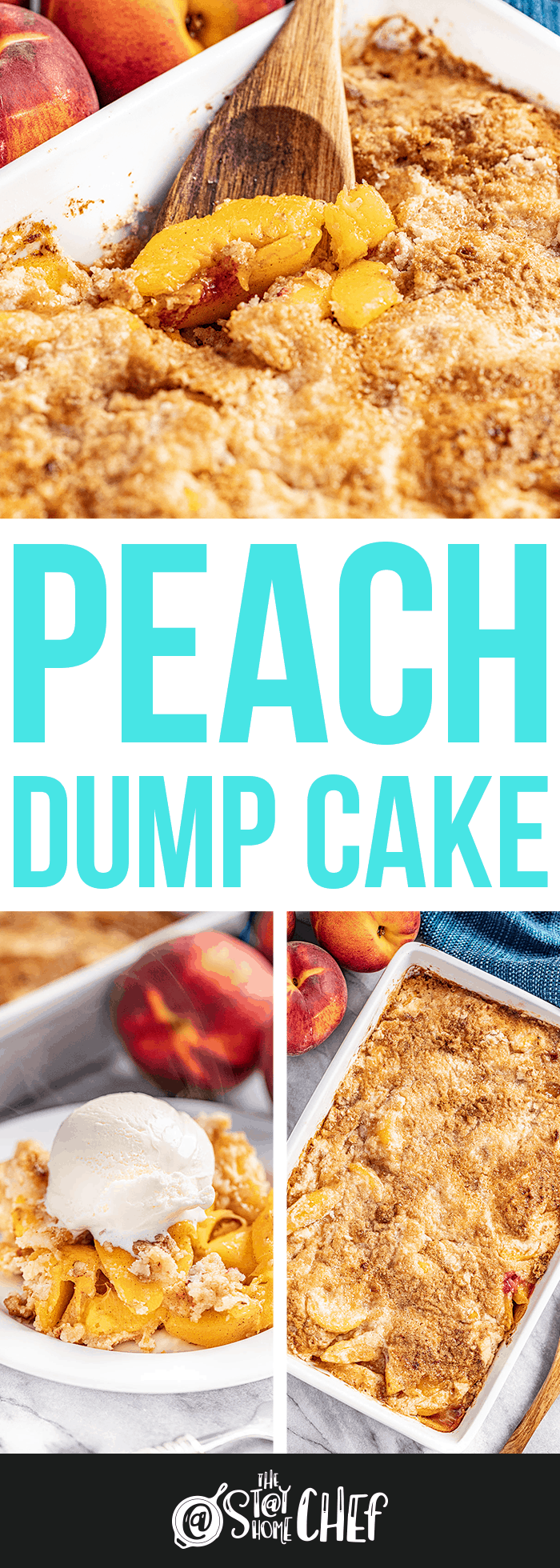 Peach Dump Cake From Scratch