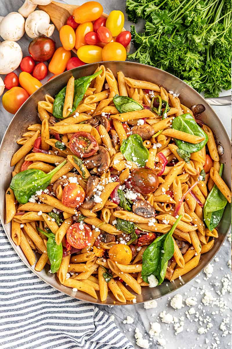 20-Minute Pasta Fresca - Fresh & Easy Italian - My Vegan Minimalist