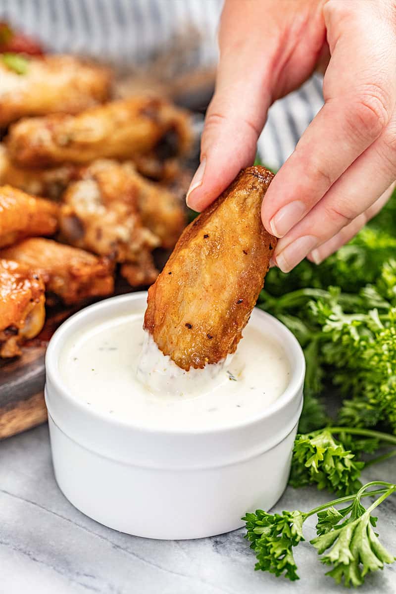 Crispy Oven Baked Chicken Wings  any flavor   com - 43