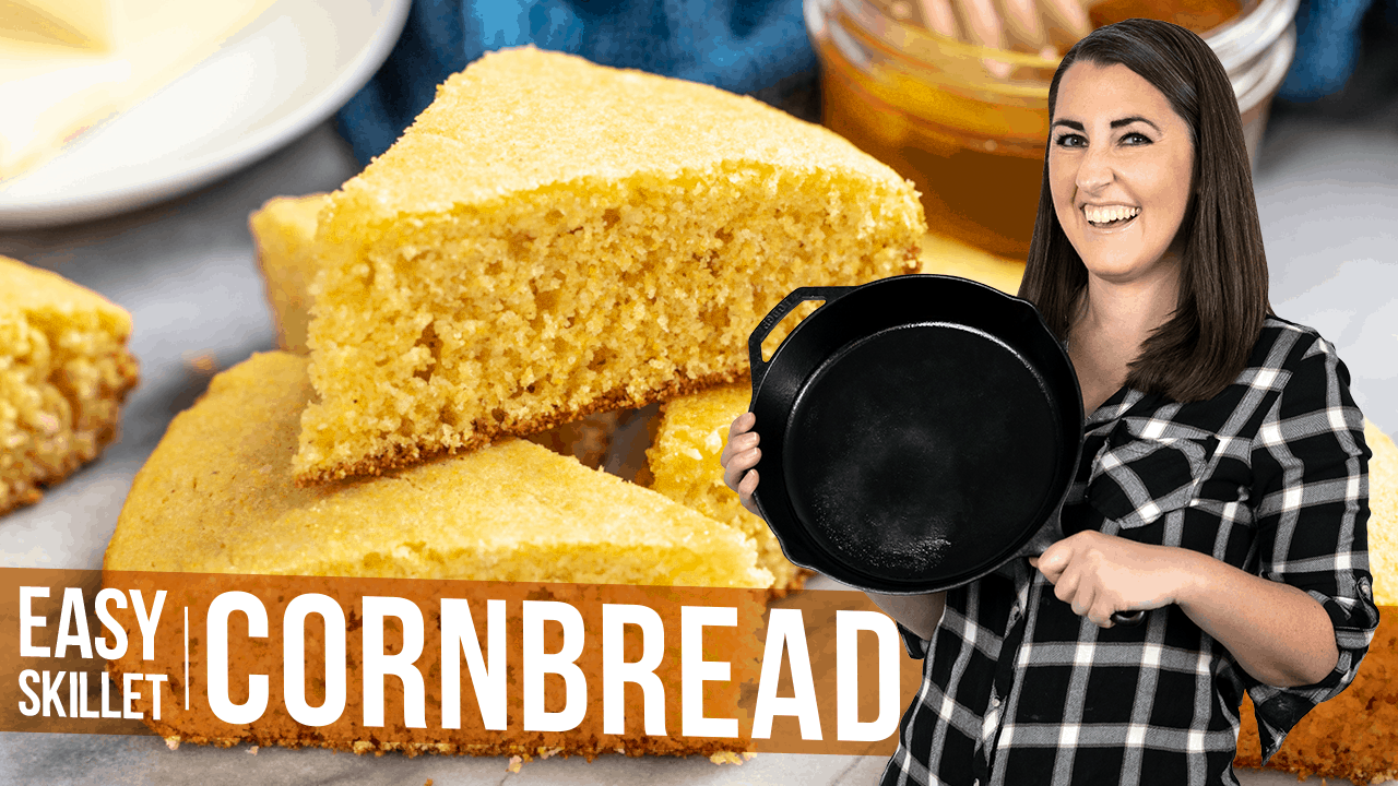 Easy Skillet Cornbread – A Couple Cooks