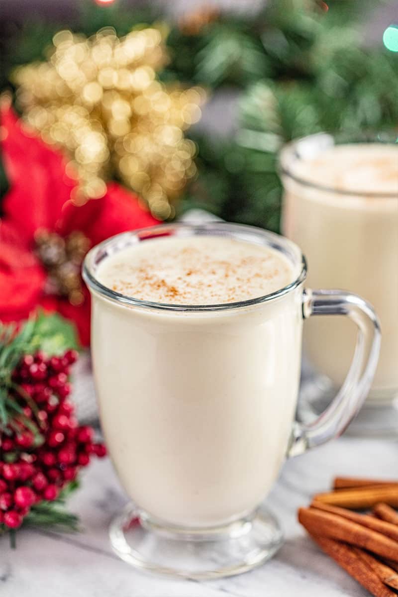 Old Fashioned Homemade Eggnog - 1