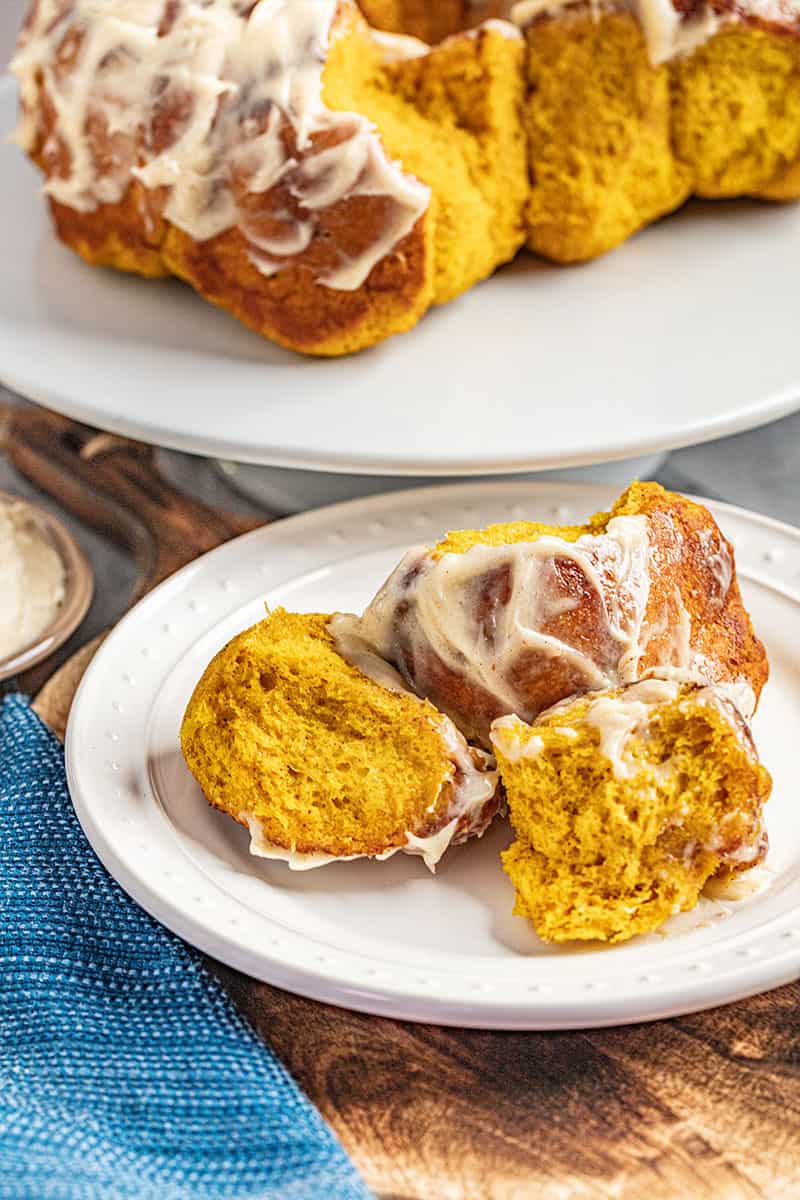 pumpkin monkey bread.