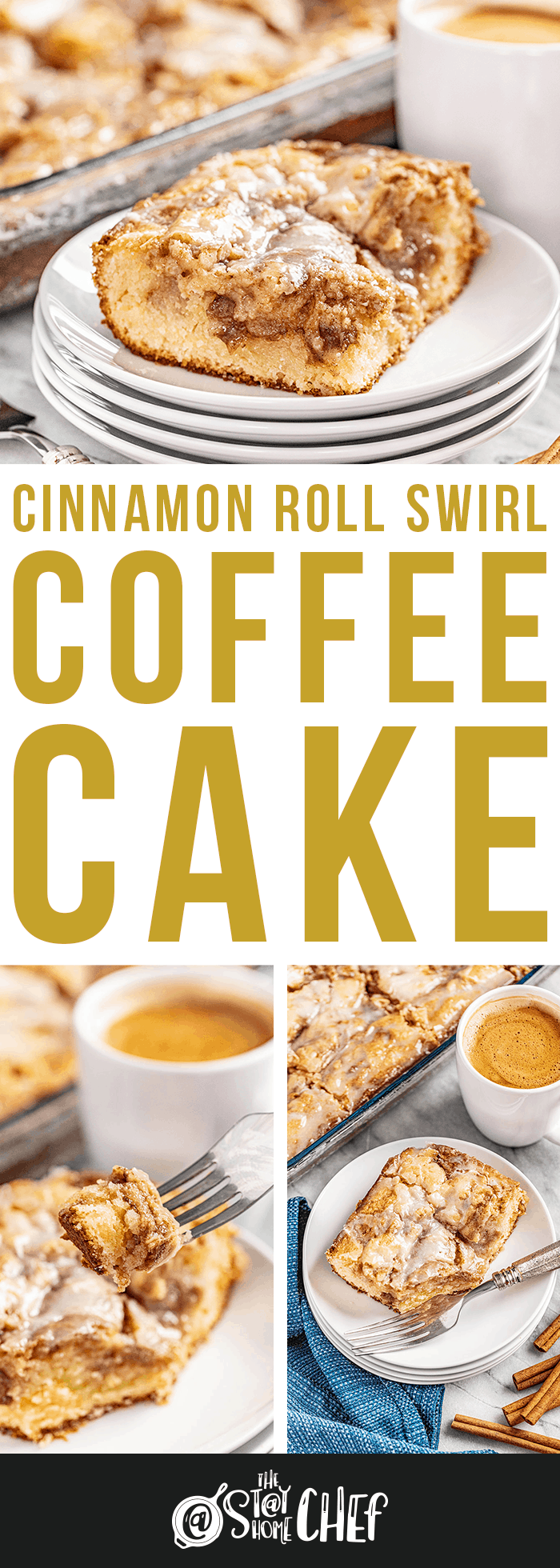 Cinnamon Roll Swirl Coffee Cake From Scratch - 28