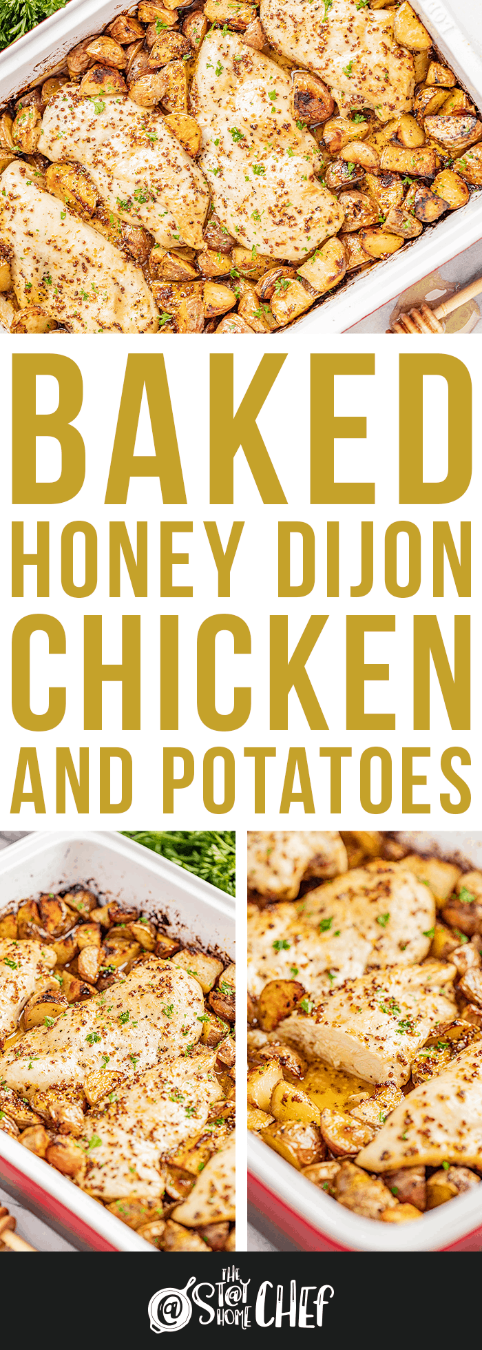 Baked Honey Dijon Chicken and Potatoes