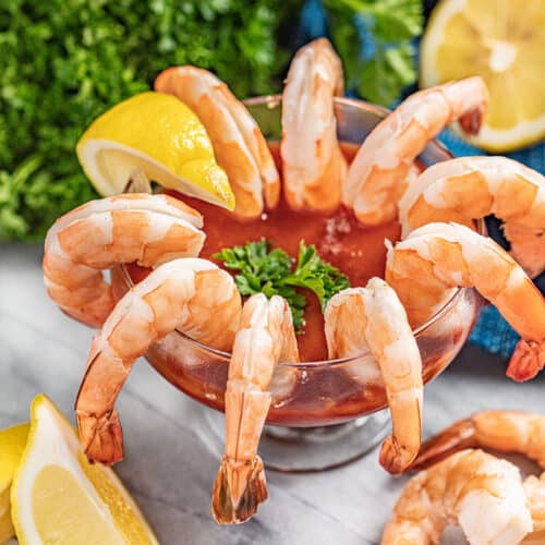 Shrimp Cocktail Recipe (with homemade cocktail sauce) - Two Kooks