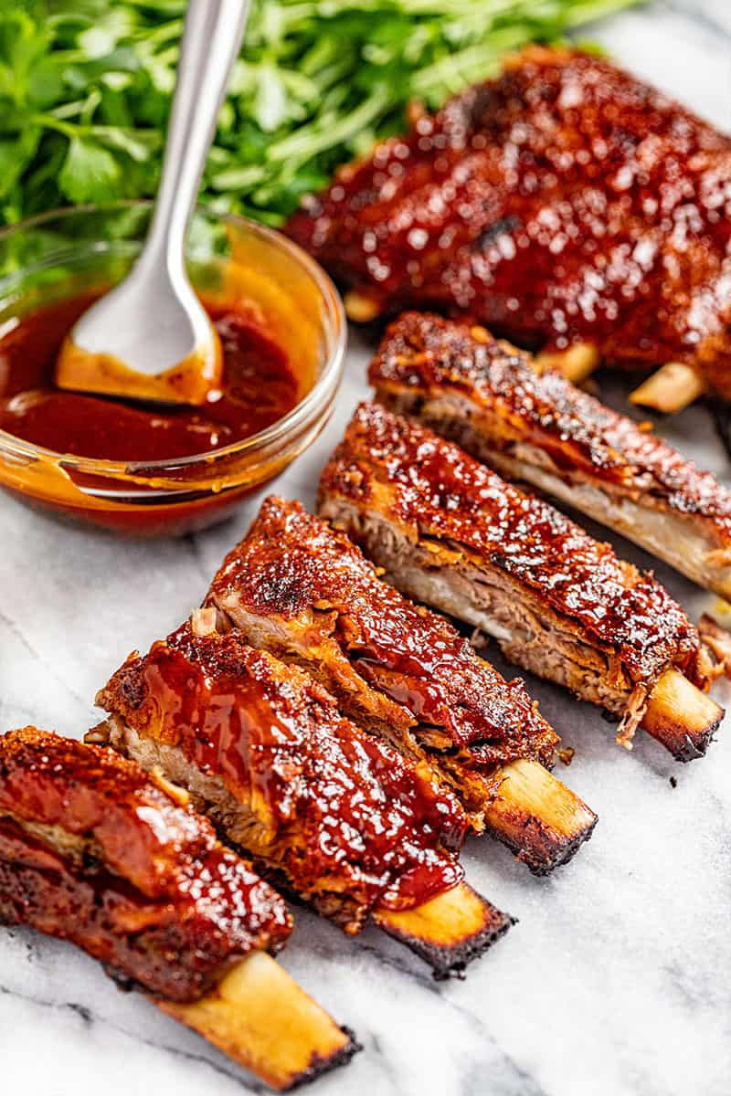 Easy Oven Baked Ribs (Spareribs, Baby Back, or St. Louis-style) - Cloud ...