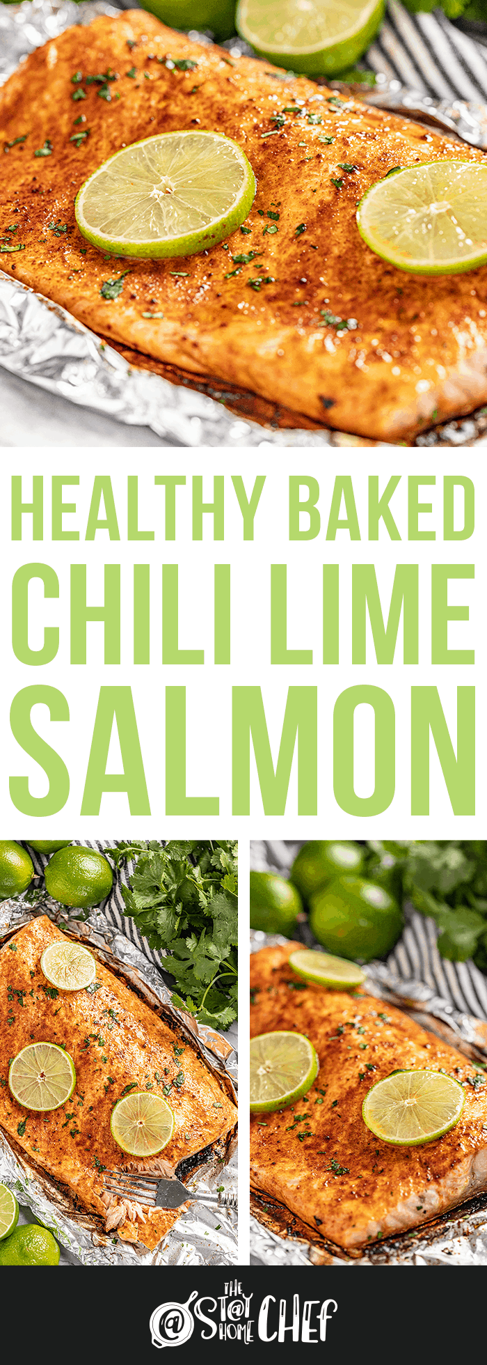 Healthy Baked Chili Lime Salmon