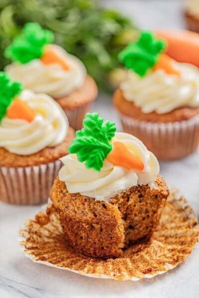 Most Amazing Carrot Cake Cupcakes - The Stay At Home Chef