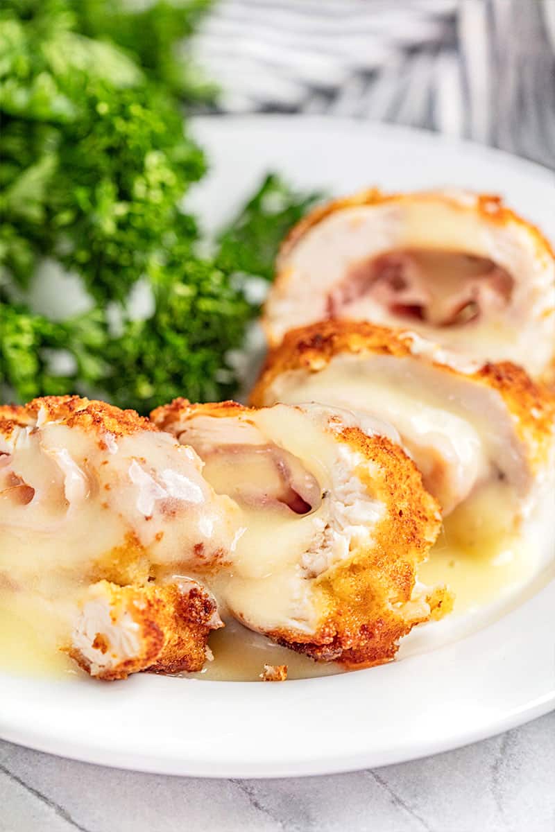 Classic Chicken Cordon Bleu Baked Or Fried Honey And Bumble Boutique