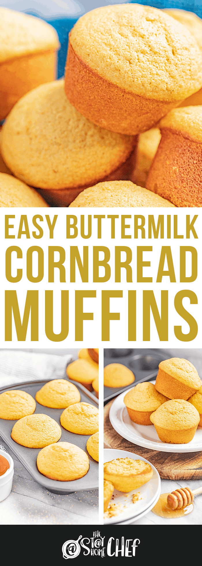 Easy Buttermilk Cornbread Muffins
