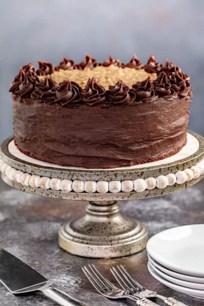 The Most Amazing German Chocolate Cake - The Stay At Home Chef