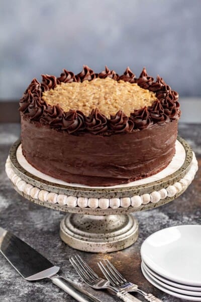 The Most Amazing German Chocolate Cake - The Stay At Home Chef