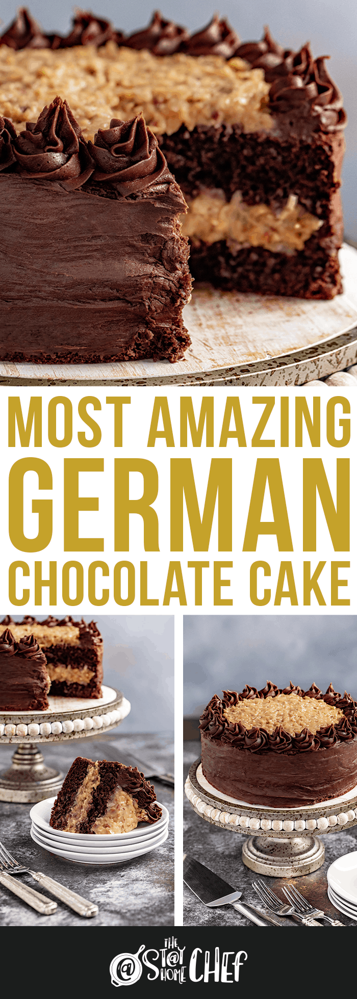 The Most Amazing German Chocolate Cake