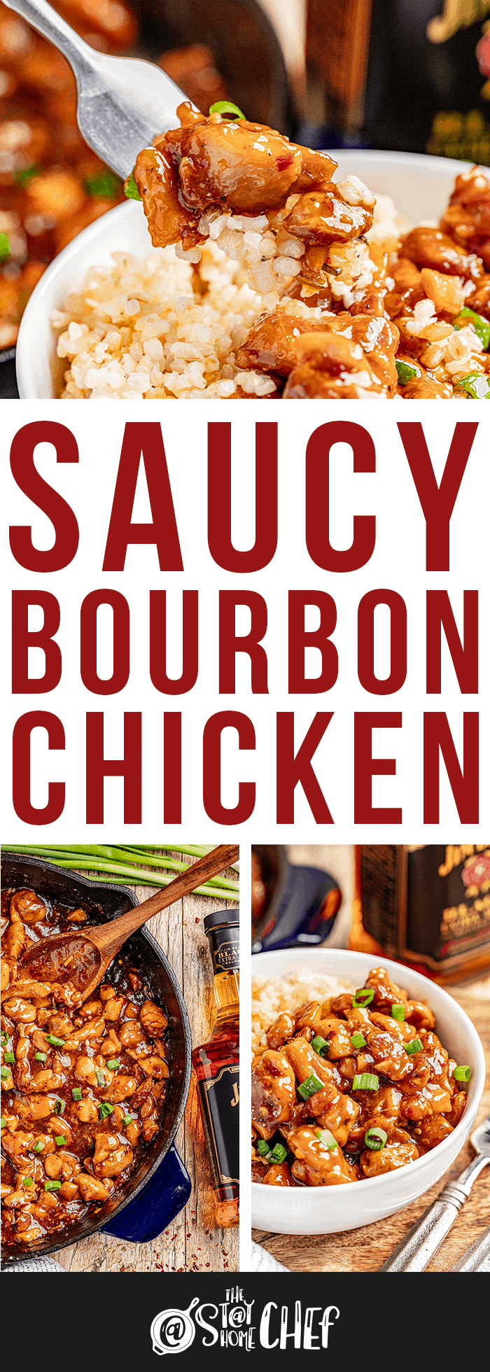 Saucy Bourbon Chicken