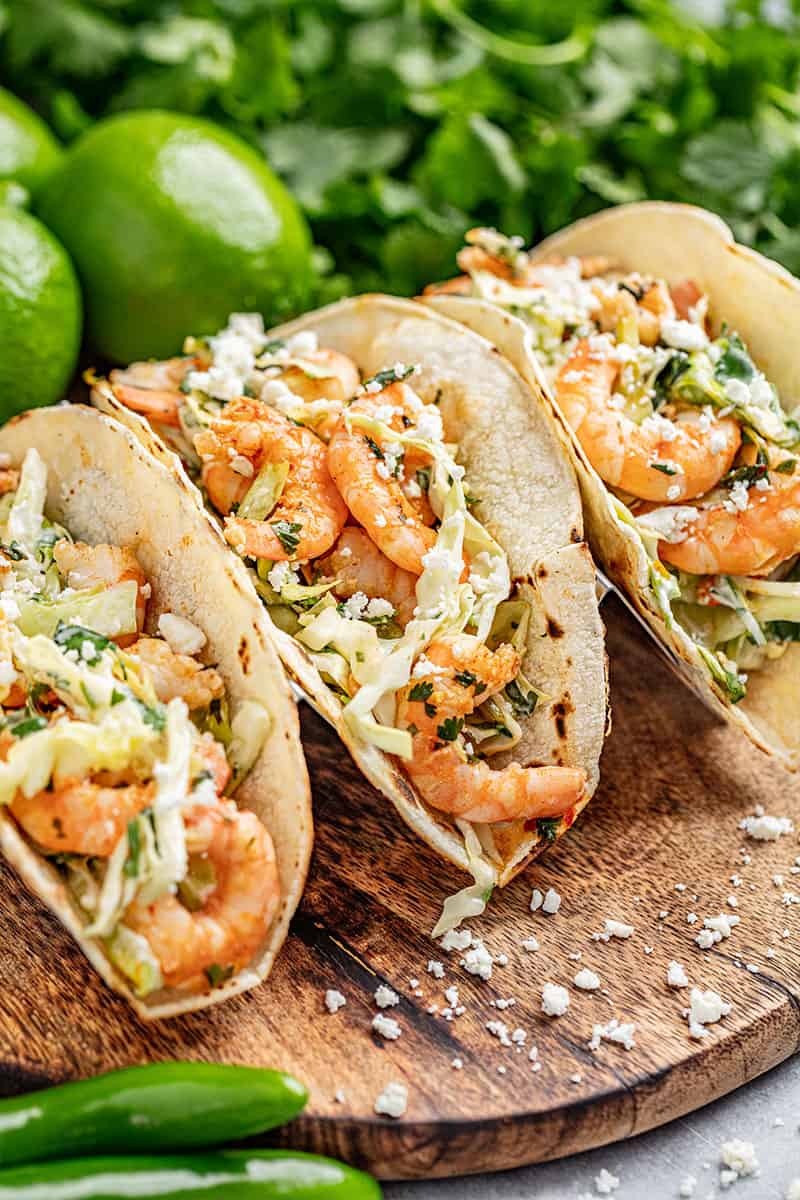 Cilantro Lime Shrimp Tacos - 1