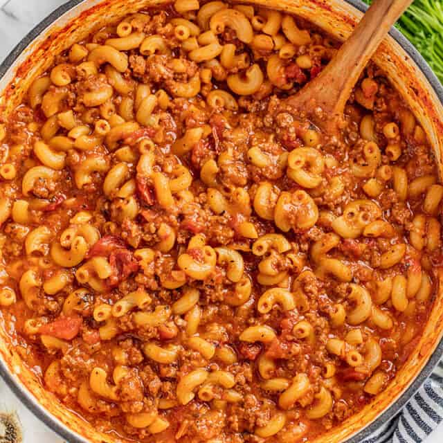 Old Fashioned Goulash - thestayathomechef.com