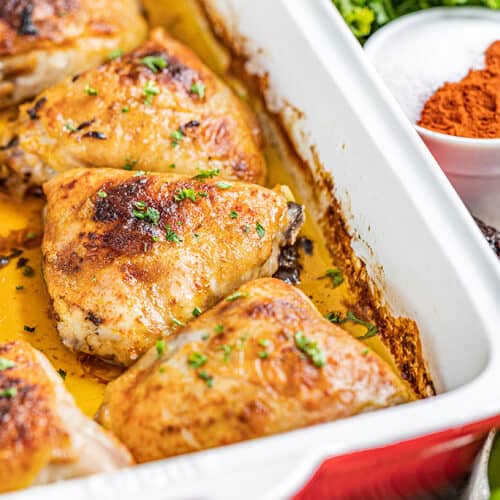 Moroccan Chicken Thighs