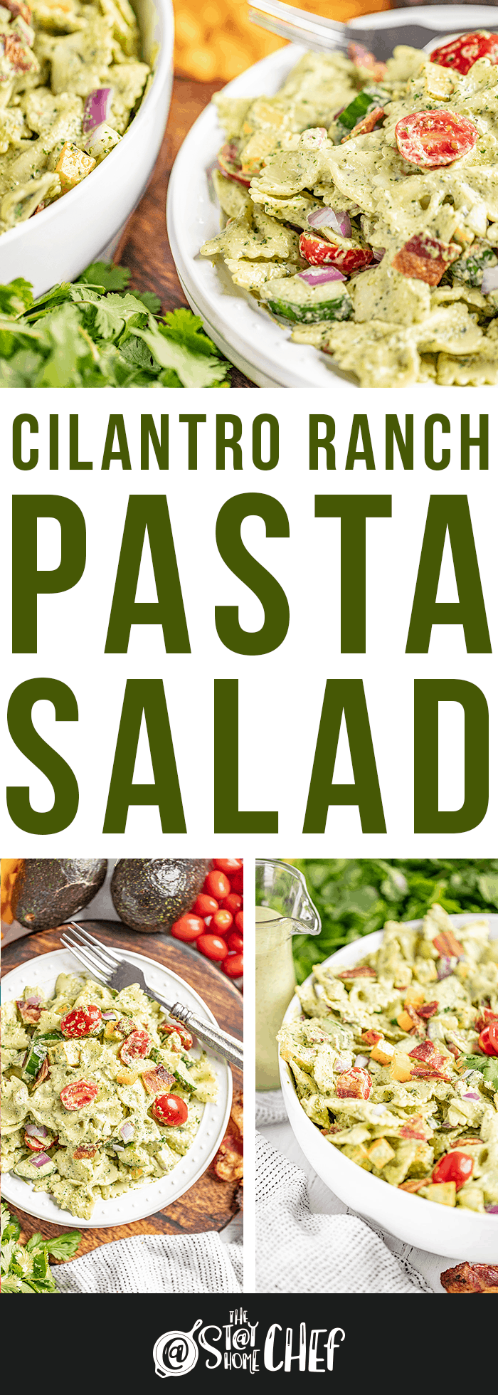 Cilantro Ranch Pasta Salad