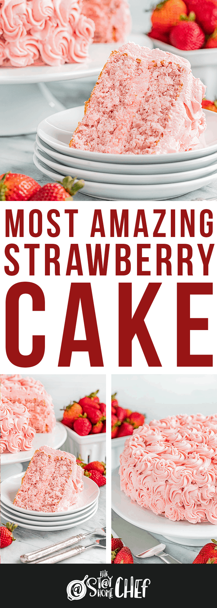 The Most Amazing Strawberry Cake com - 13