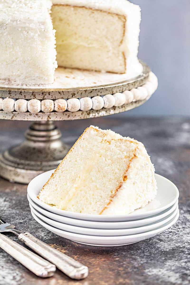 The Most Amazing White Cake