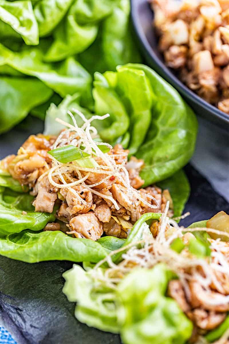 Better Than P F  Chang s Chicken Lettuce Wraps com - 66