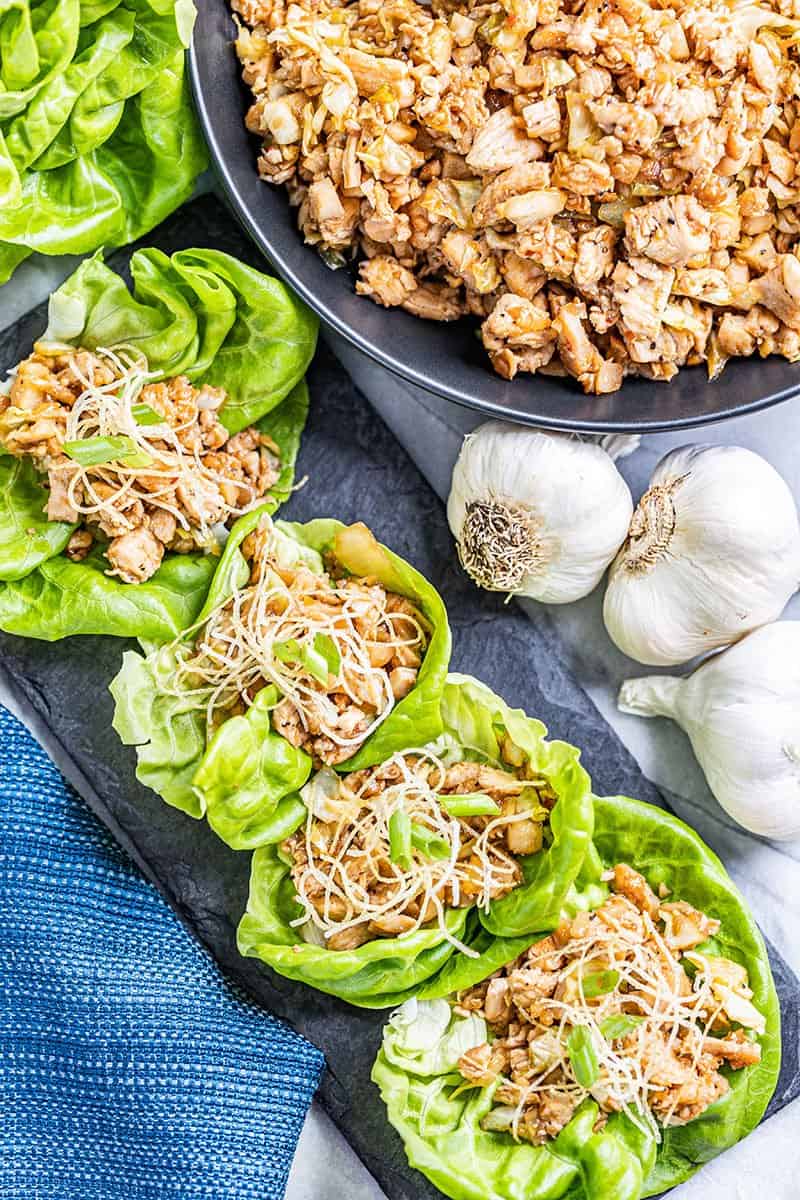 Better Than P F  Chang s Chicken Lettuce Wraps com - 1