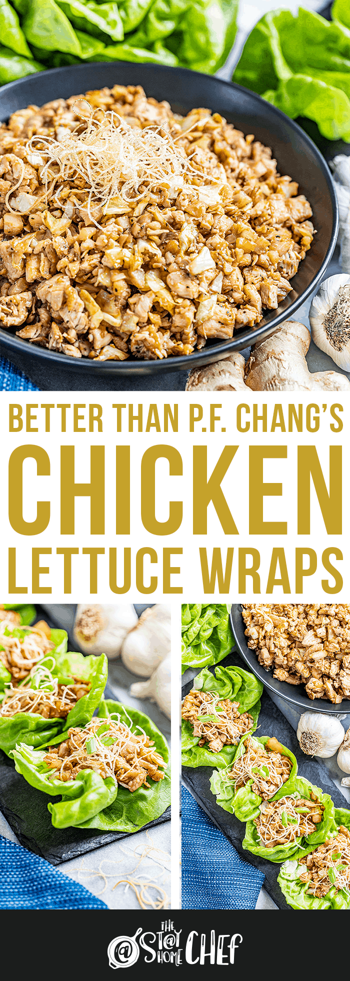 Better Than P.F. Chang\'s Chicken Lettuce Wraps