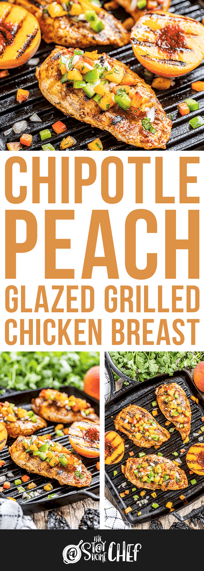 Chipotle Peach Grilled Chicken