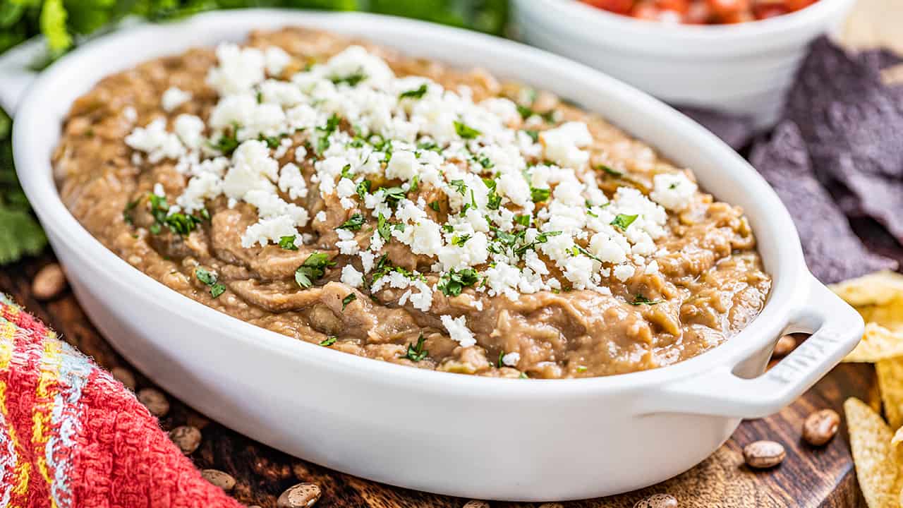 Most Amazing Bean Dip Thestayathomechef Com   Most Amazing Bean Dip 2 