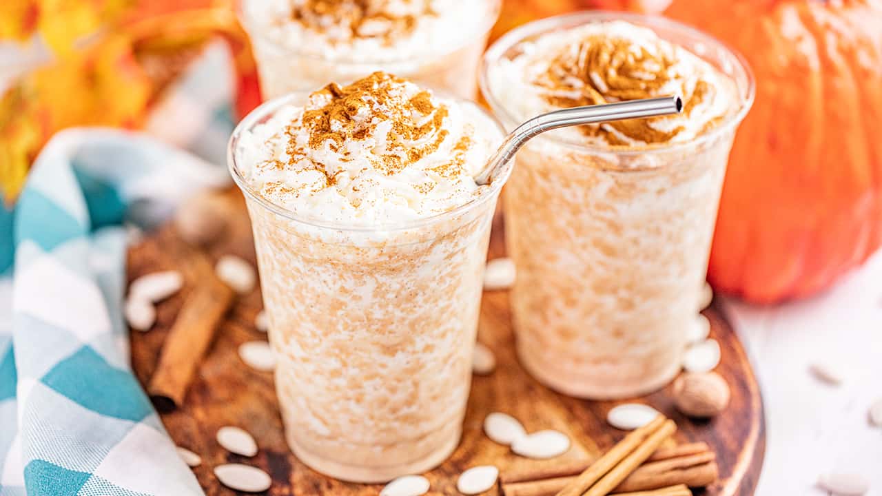Pumpkin Spice Frappe - The Stay At Home Chef